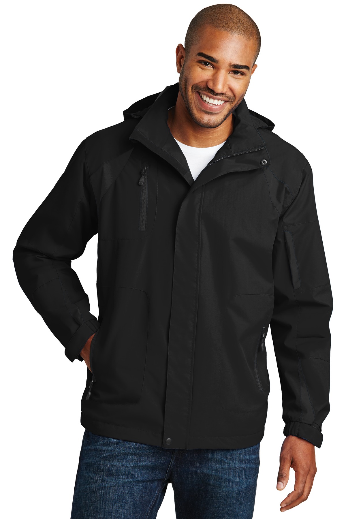 Port Authority Screen Print J304 All-Season II Jacket