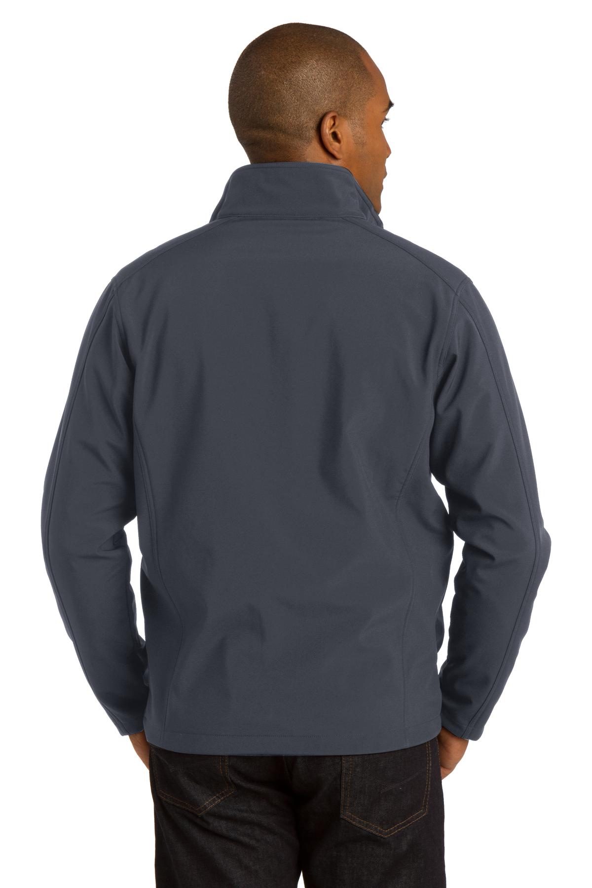 J317 Port Authority Core Soft Shell Jacket. - Back Image