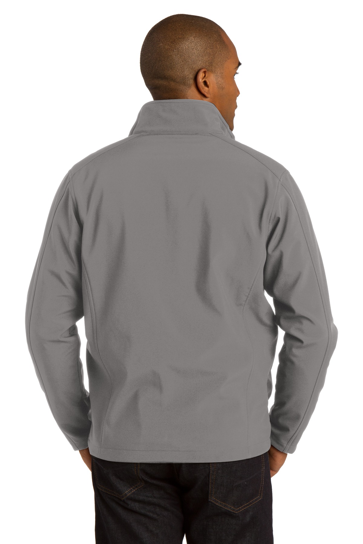 J317 Port Authority Core Soft Shell Jacket. - Back Image