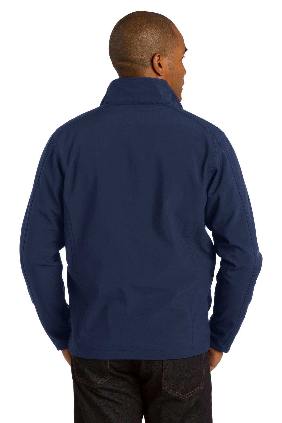 J317 Port Authority Core Soft Shell Jacket. - Back Image