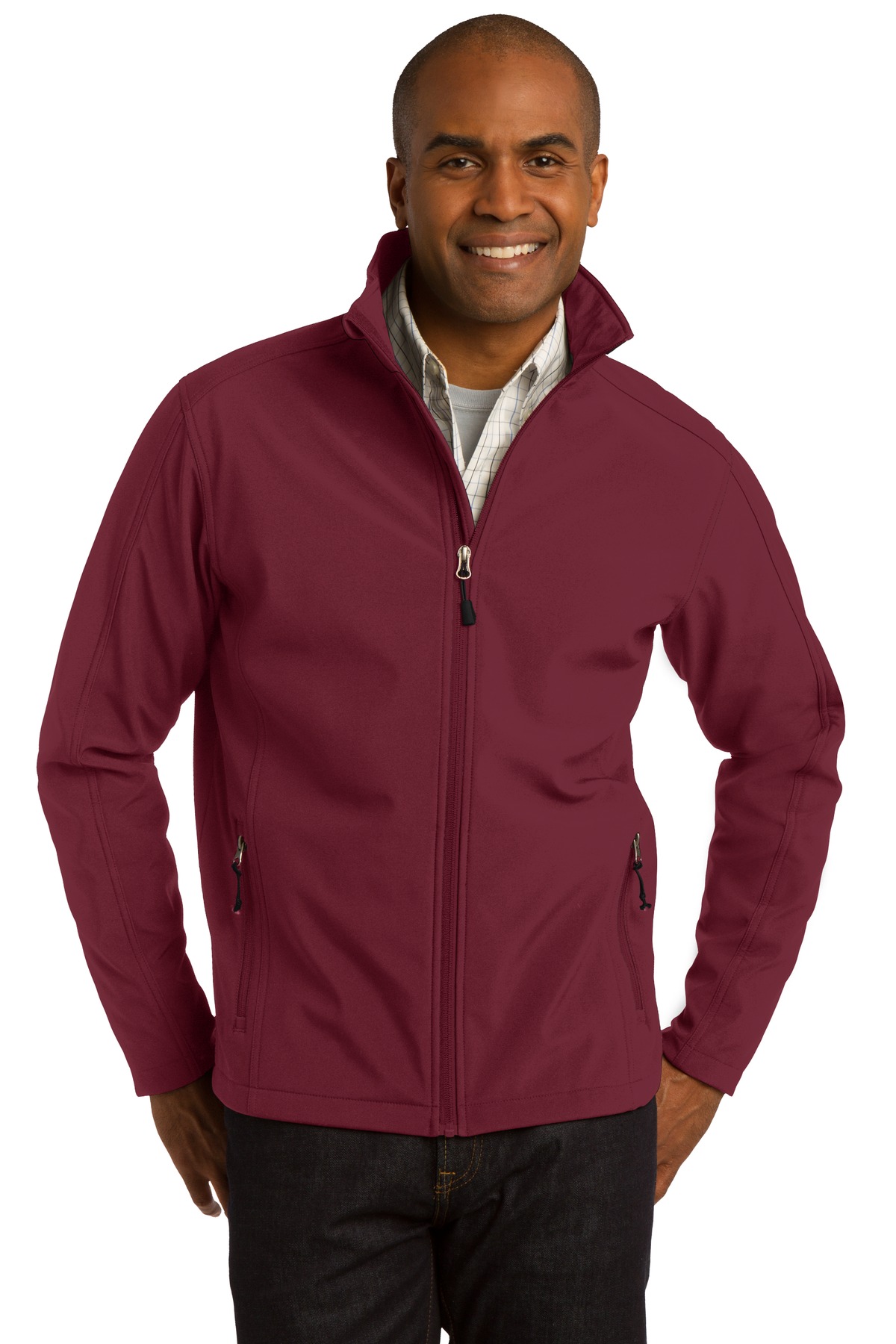 Port Authority Embroidery J317 Core Soft Shell Jacket.
