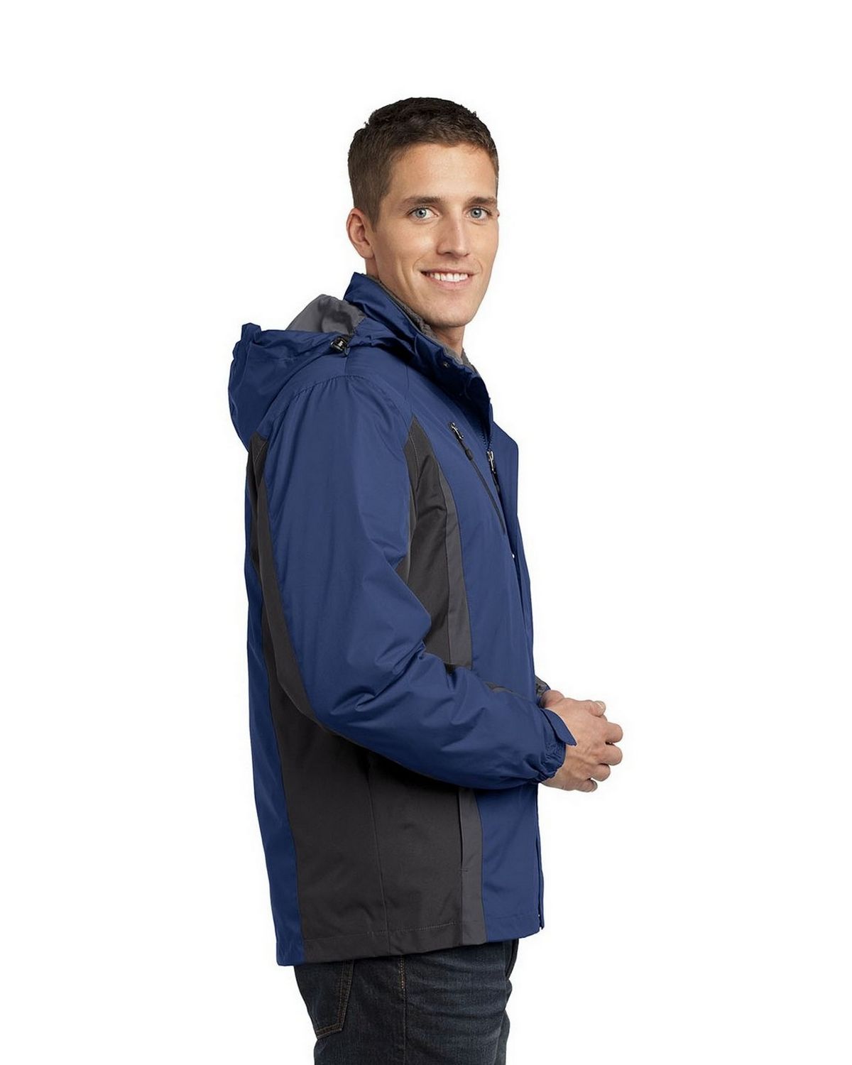 J321 Port Authority Colorblock 3-in-1 Jacket. J321 Port Authority Colorblock 3-in-1 Jacket. - Siide Image