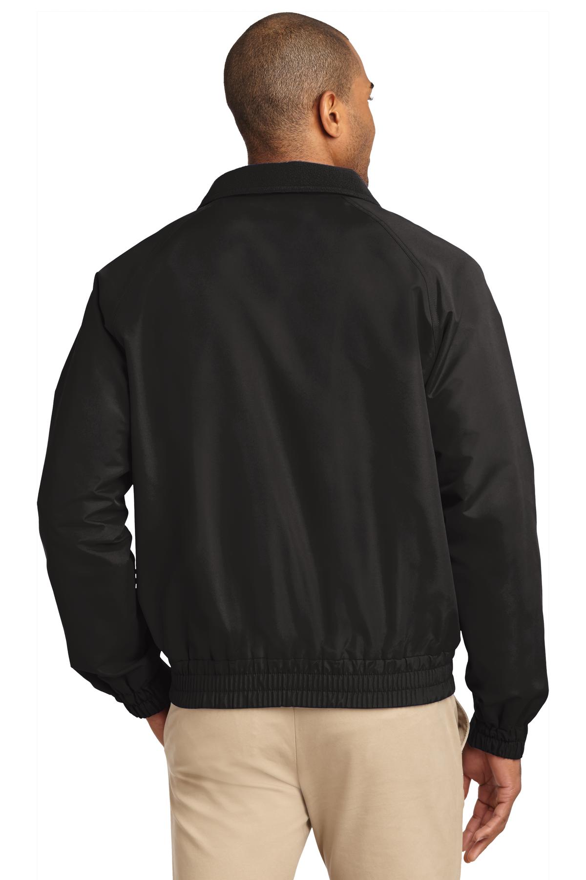 J329 Port Authority Lightweight Charger Jacket - Back Image