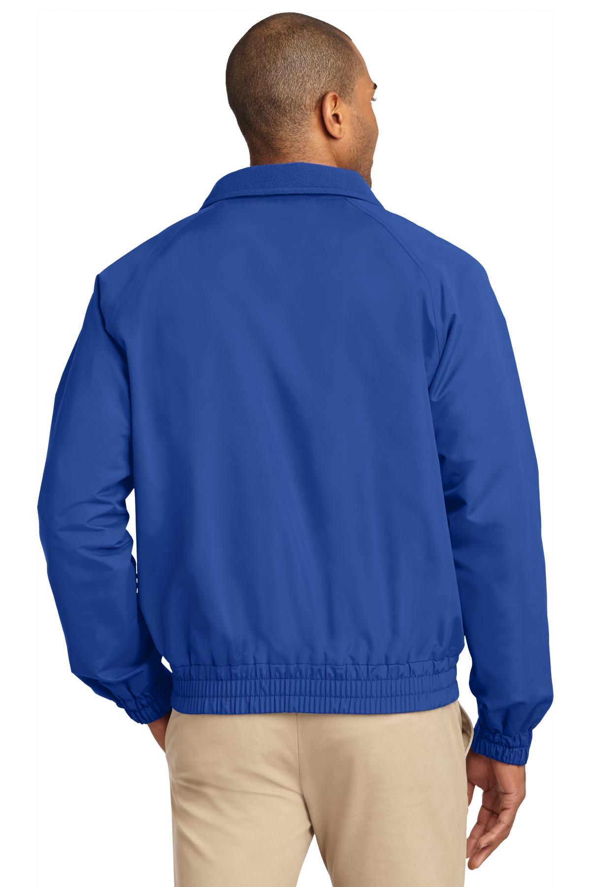 J329 Port Authority Lightweight Charger Jacket. - Back Image