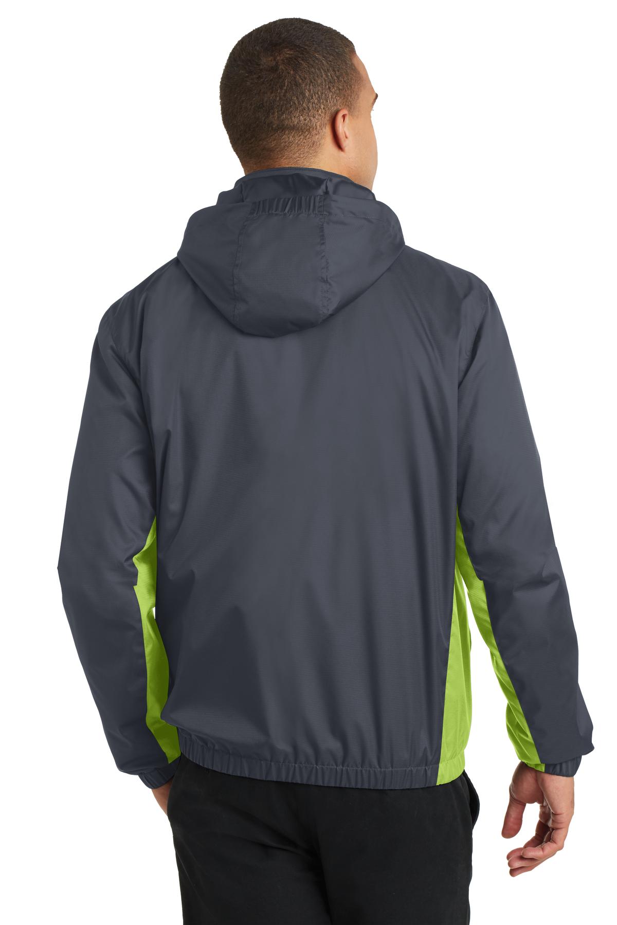 J330 Port Authority Core Colorblock Wind Jacket J330 Port Authority Core Colorblock Wind Jacket - Back Image