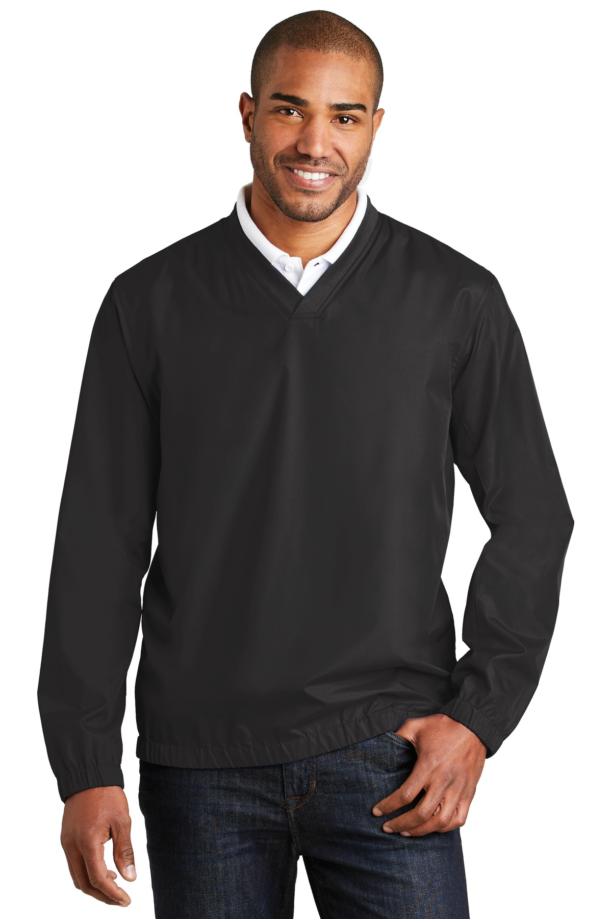 J342 Port Authority Zephyr V-Neck Pullover. J342 Port Authority Zephyr V-Neck Pullover.