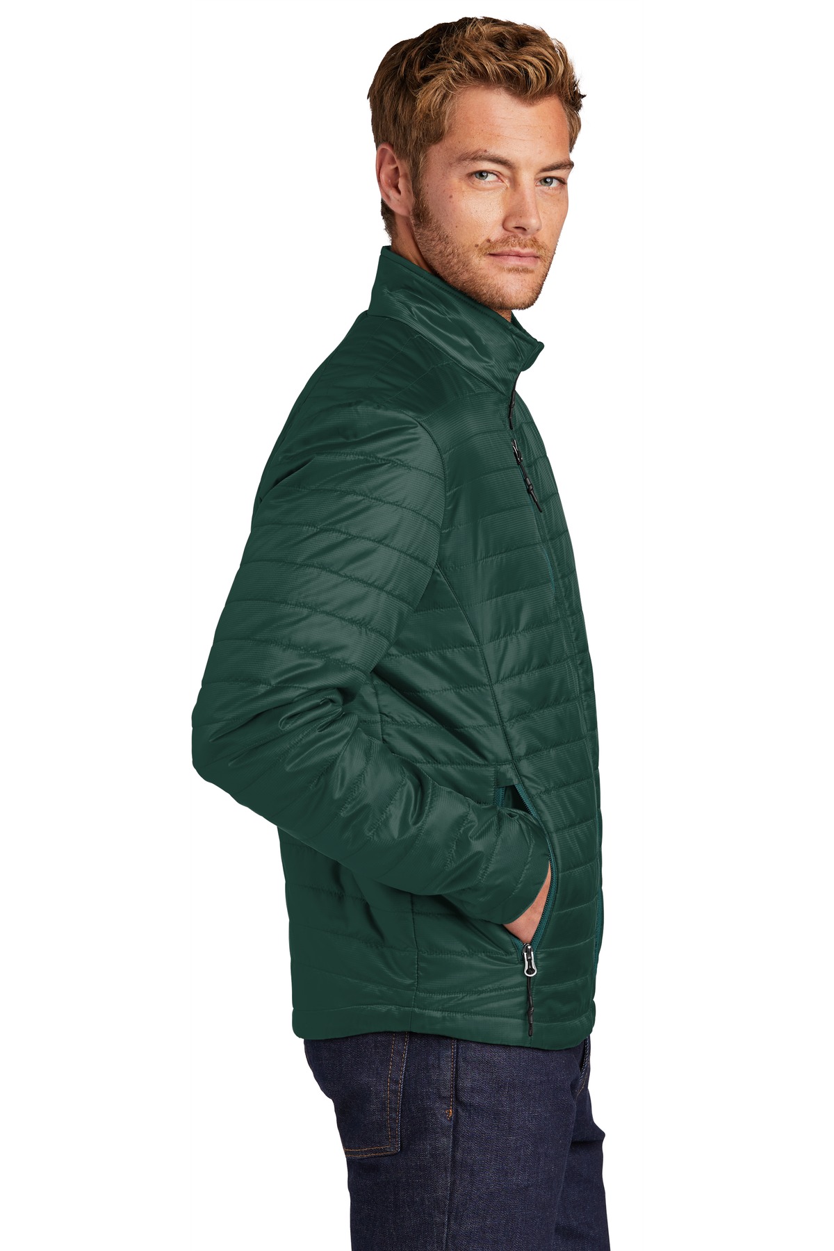 J850 Port Authority Packable Puffy Jacket - Siide Image