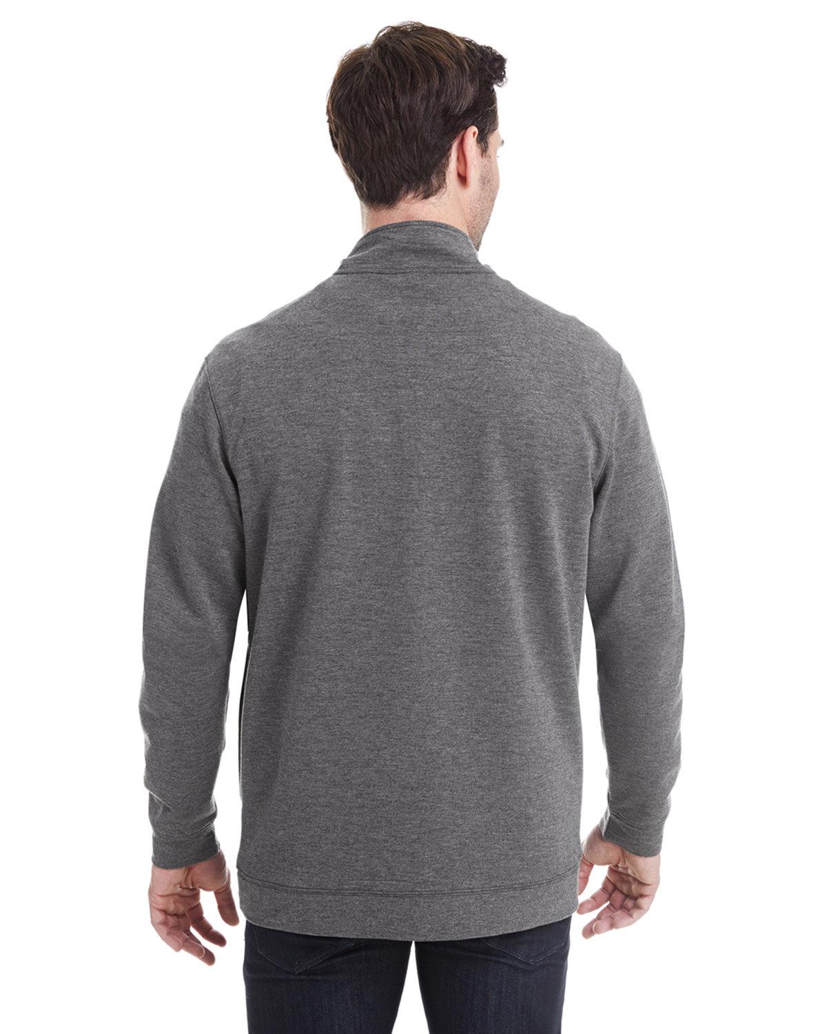 JA8434 J America Adult Omega Stretch Quarter-Zip - Back Image