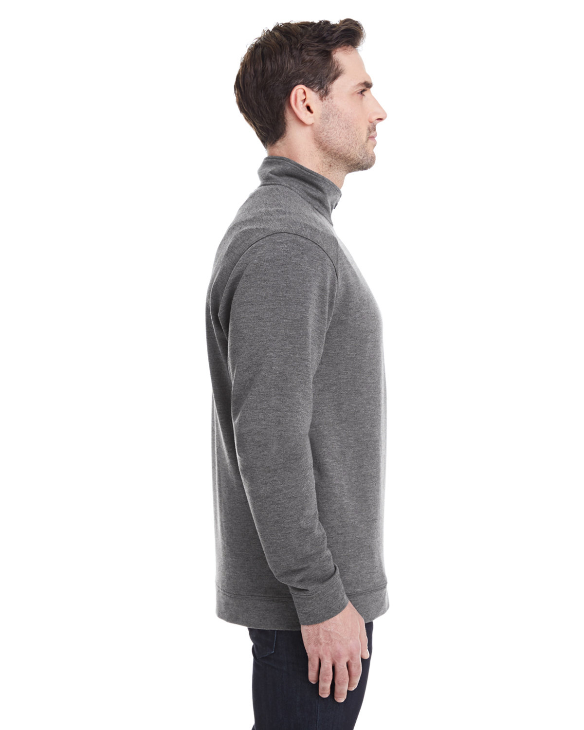 JA8434 J America Adult Omega Stretch Quarter-Zip - Siide Image