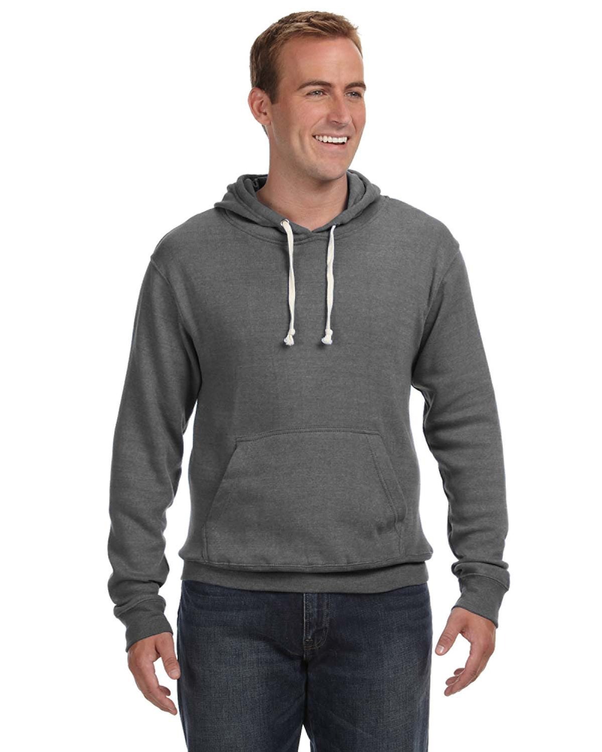 JA8871 J America Adult Triblend Pullover Fleece Hooded Sweatshirt JA8871 J America Adult Triblend Pullover Fleece Hooded Sweatshirt