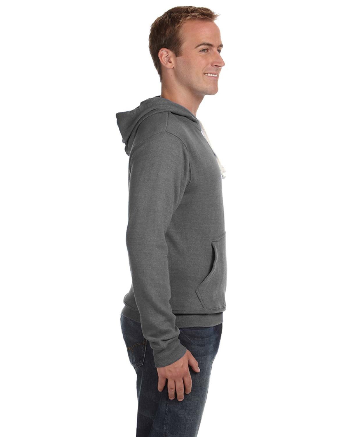 JA8871 J America Adult Triblend Pullover Fleece Hooded Sweatshirt JA8871 J America Adult Triblend Pullover Fleece Hooded Sweatshirt - Siide Image