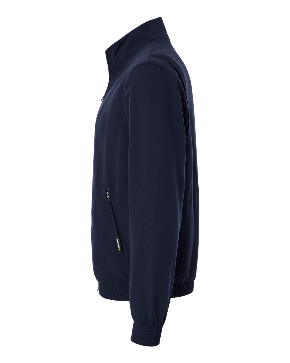 M60001 Jaanuu Wolfe Everyday Full-Zip 6-Pocket Scrub Jacket - Siide Image