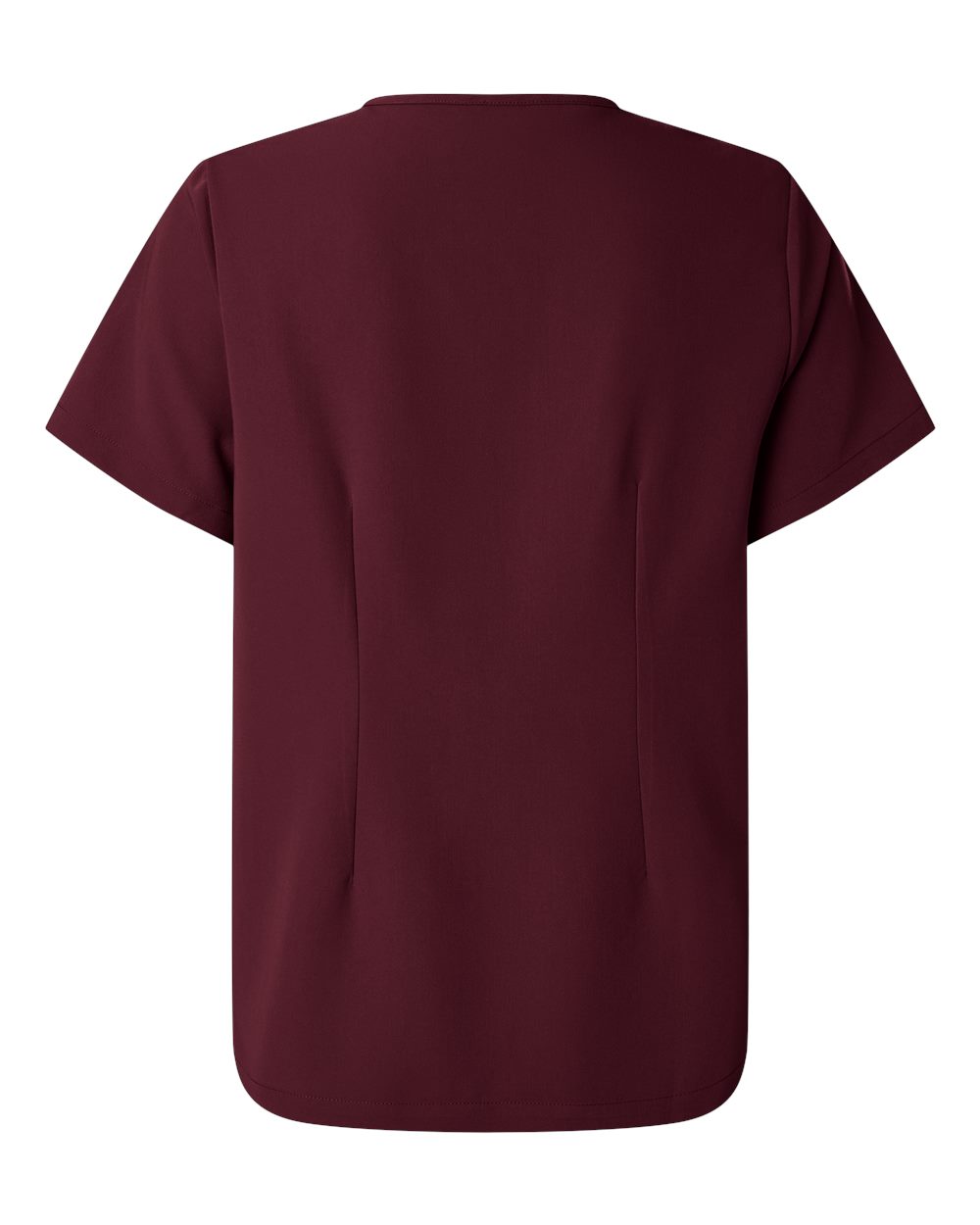 W10001 Jaanuu Womens Rhena Essential 1-Pocket Scrub V-Neck Top - Back Image