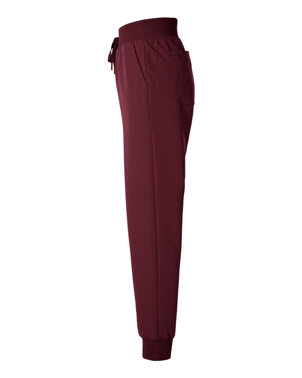 W20003P Jaanuu Womens Silex Knit-Waist Scrub Joggers Petite Sizes - Siide Image