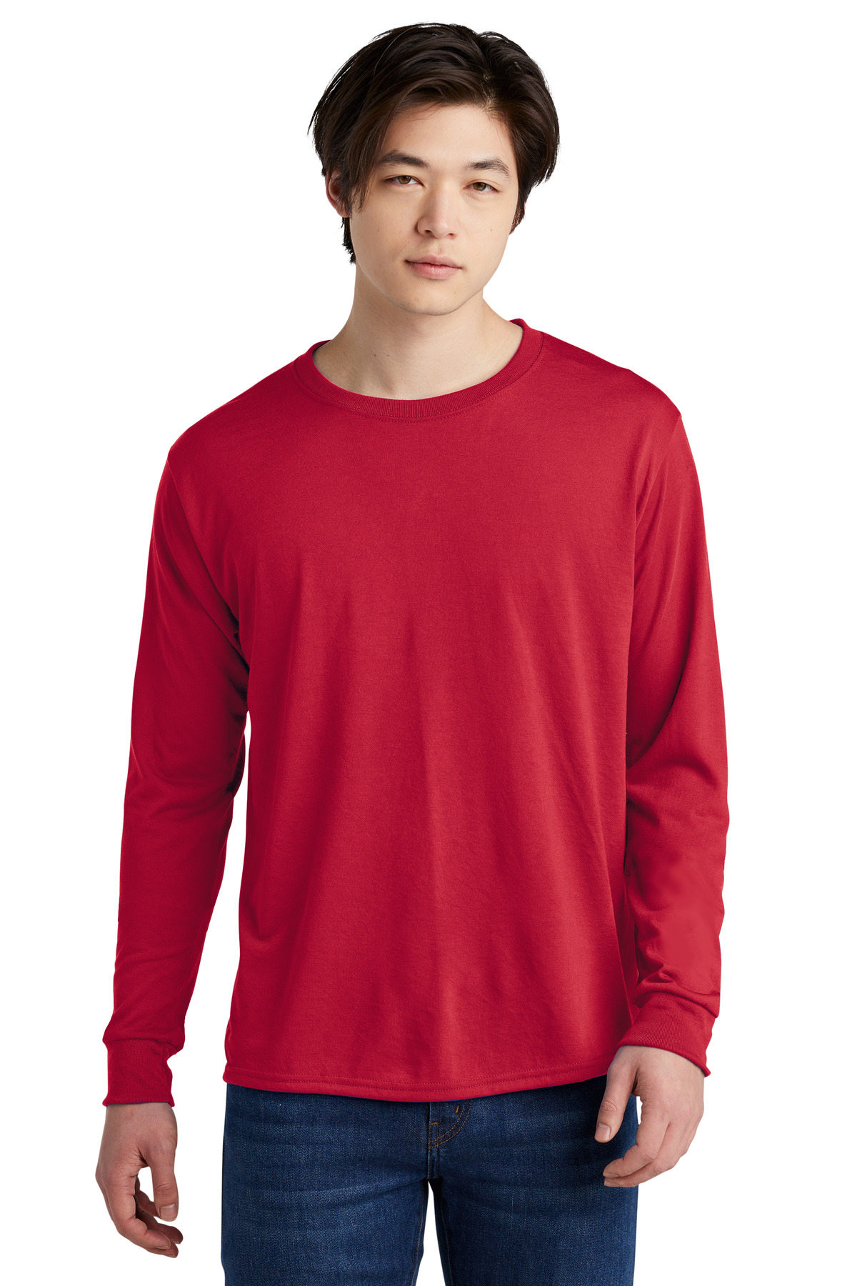 21LS Jerzees Dri-Power 100% Polyester Long Sleeve T-Shirt