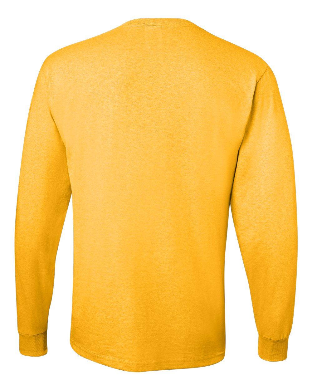 29LSR Jerzees Dri-Power Long Sleeve 50/50 T-Shirt - Back Image