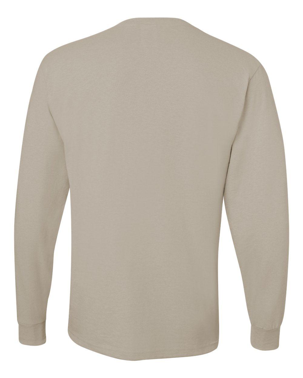 29LSR Jerzees Dri-Power Long Sleeve 50/50 T-Shirt - Back Image