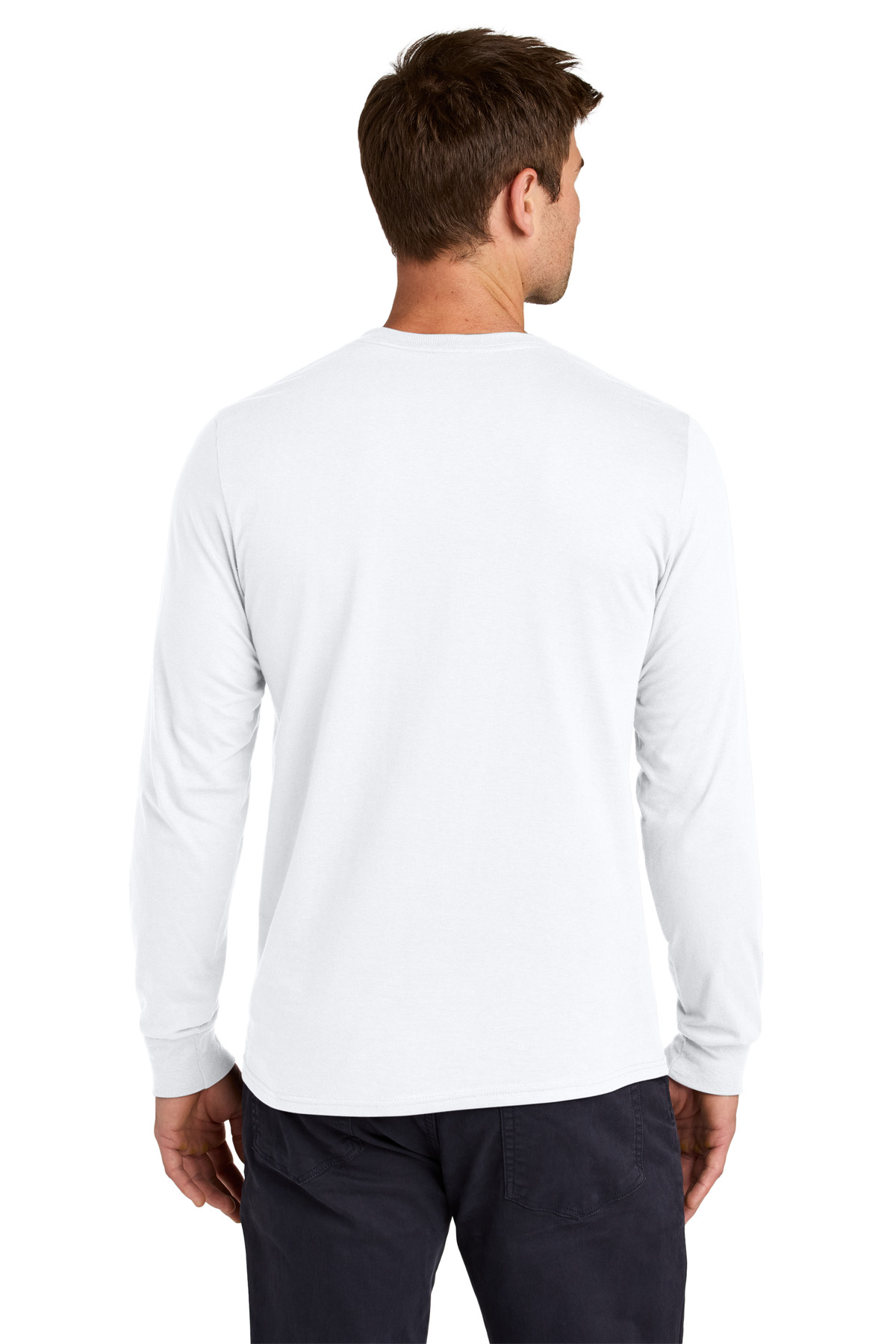 363L Jerzees Classics Unisex Cotton Long Sleeve T-Shirt - Back Image