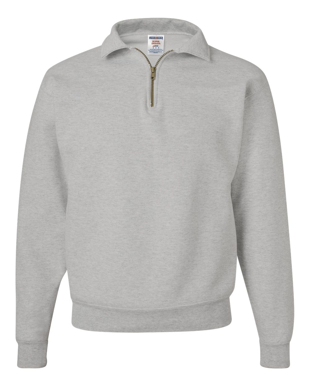 4528MR Jerzees Super Sweats NuBlend Quarter-Zip Cadet Collar Sweatshirt