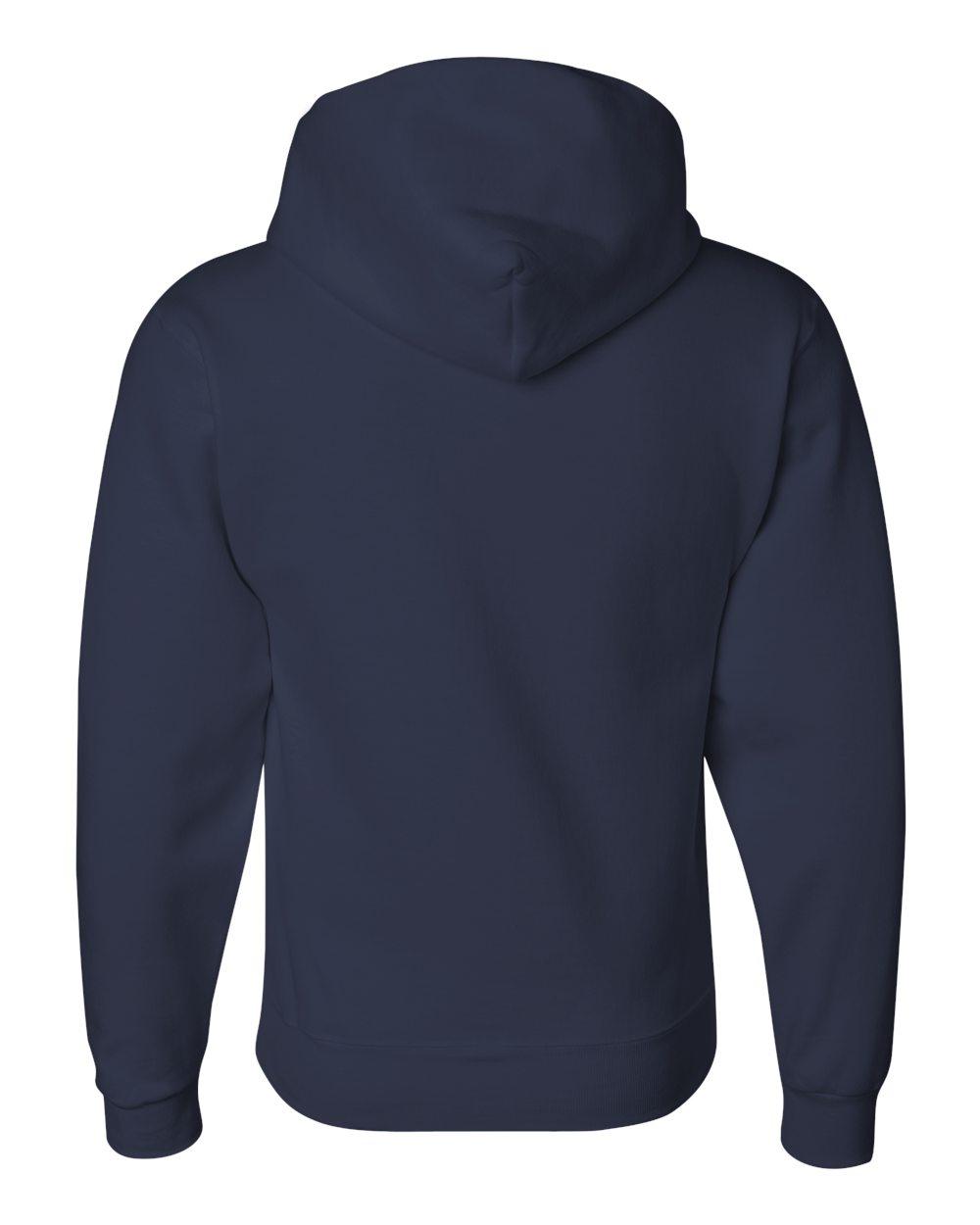 4997MR Jerzees Super Sweats NuBlend Hooded Sweatshirt - Back Image