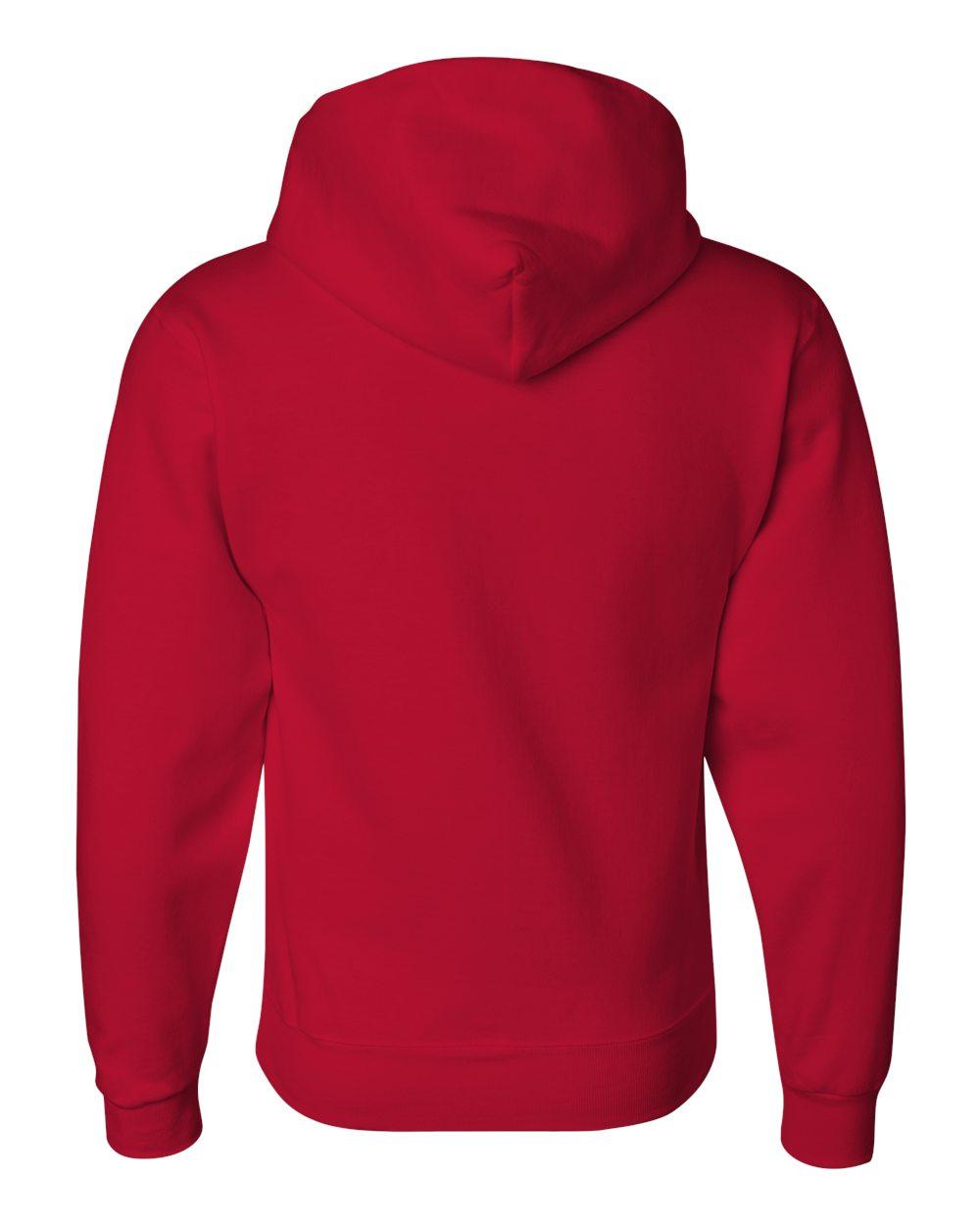 4997MR Jerzees Super Sweats NuBlend Hooded Sweatshirt - Back Image