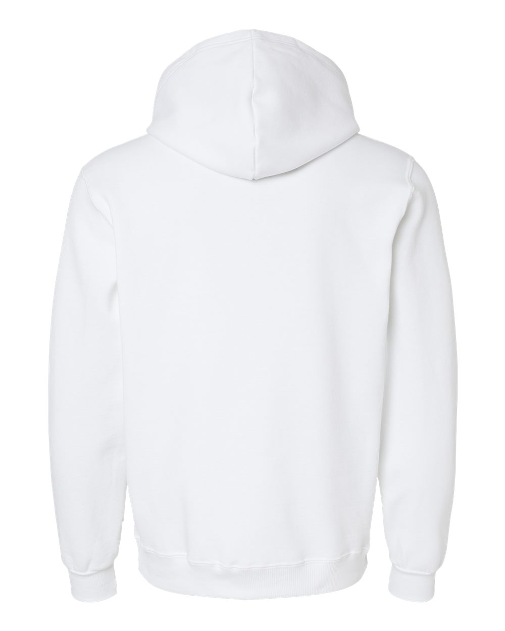 700MR Jerzees Unisex Premium Eco Blend Fleece Pullover Hooded Sweatshirt - Back Image