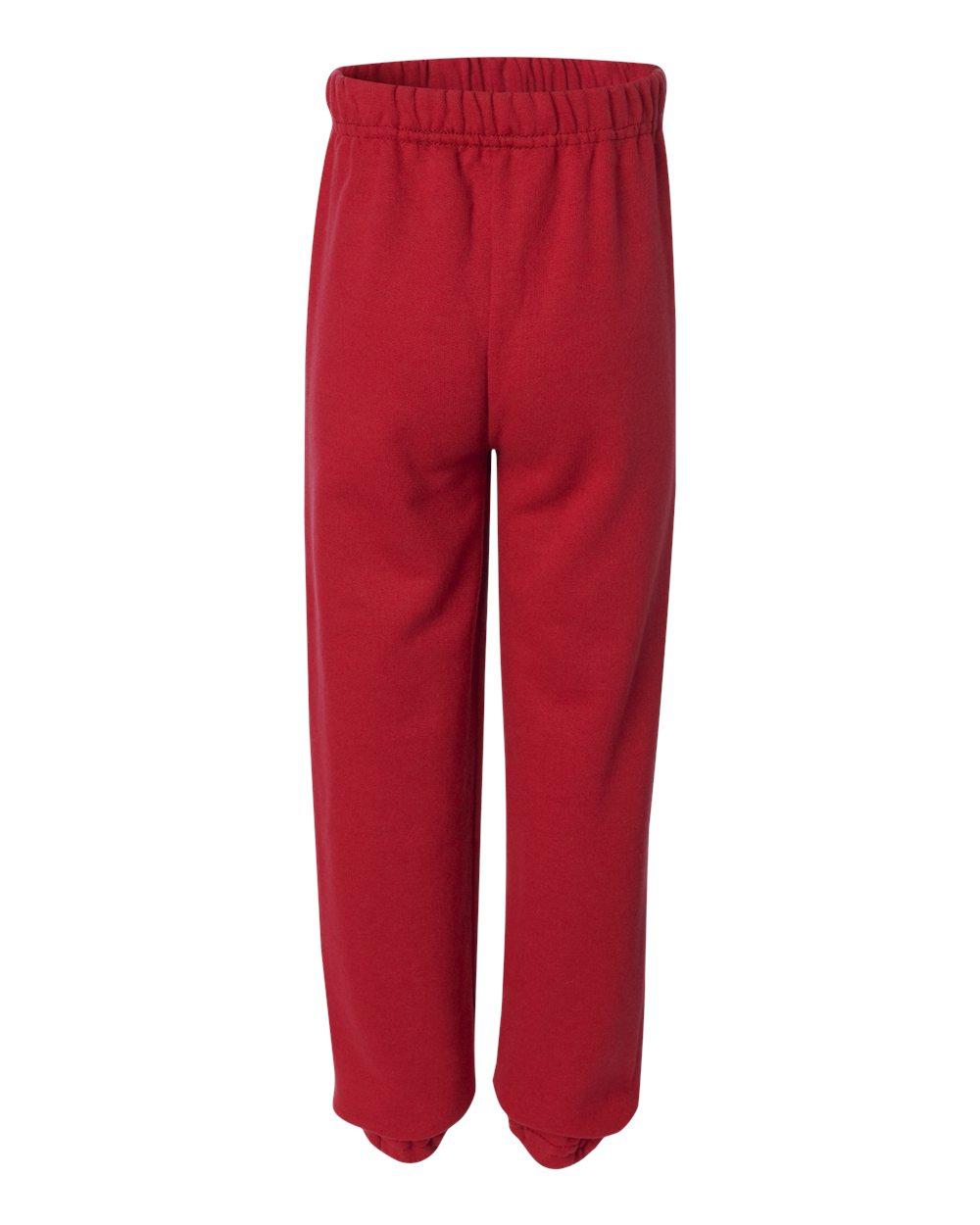 973BR Jerzees NuBlend Youth Sweatpants - Back Image