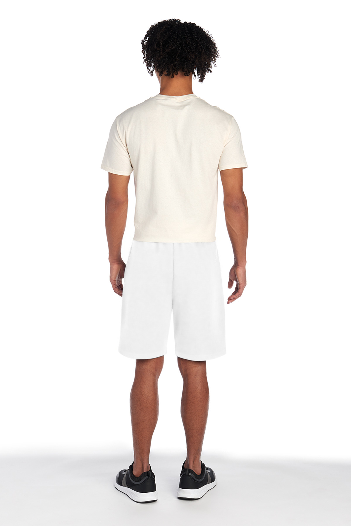 978MP Jerzees Unisex NuBlend Pocketed Sweat Short - Back Image