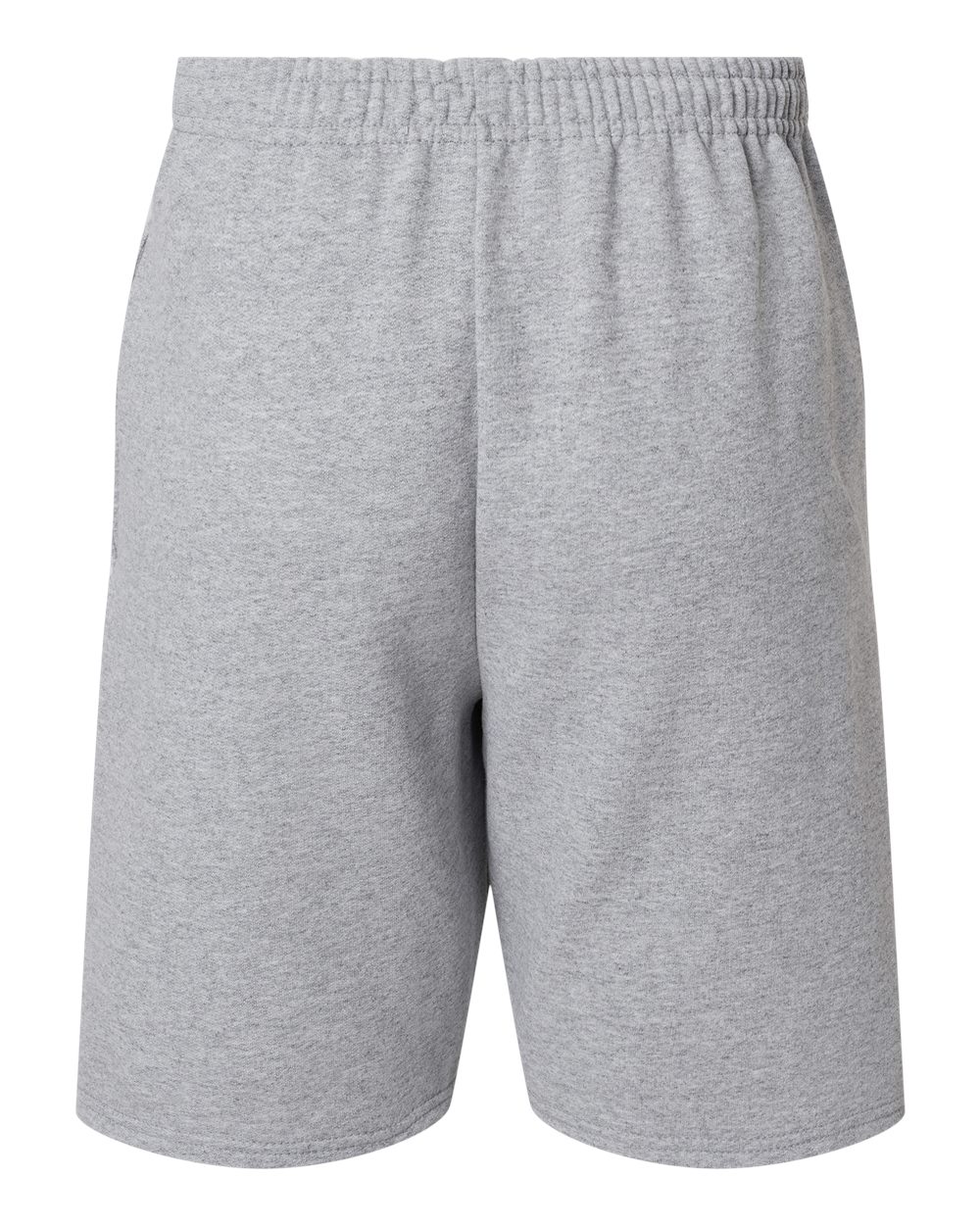 978MPR Jerzees Adult Nublend Pocket Sweat Short - Back Image