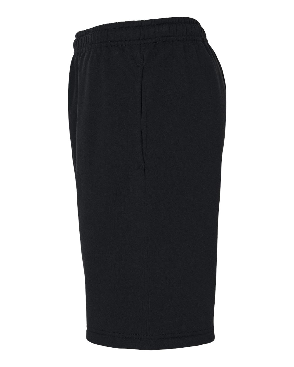 978MPR Jerzees Adult Nublend Pocket Sweat Short - Siide Image