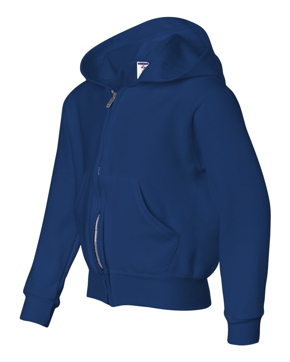 993BR Jerzees NuBlend Youth Full-Zip Hooded Sweatshirt 993BR Jerzees NuBlend Youth Full-Zip Hooded Sweatshirt - Siide Image