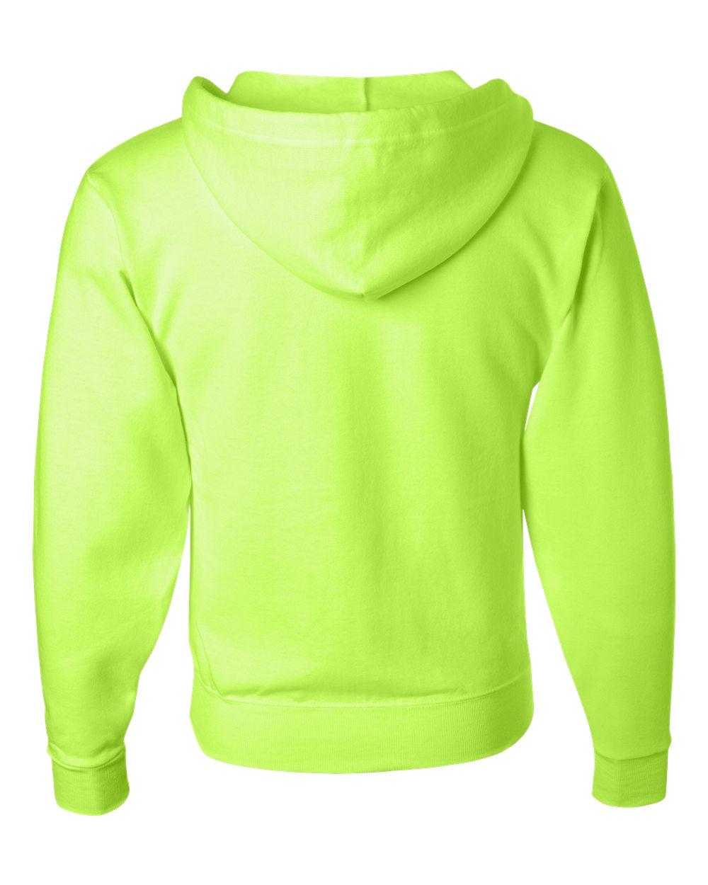 993MR Jerzees NuBlend Full-Zip Hooded Sweatshirt 993MR Jerzees NuBlend Full-Zip Hooded Sweatshirt - Back Image