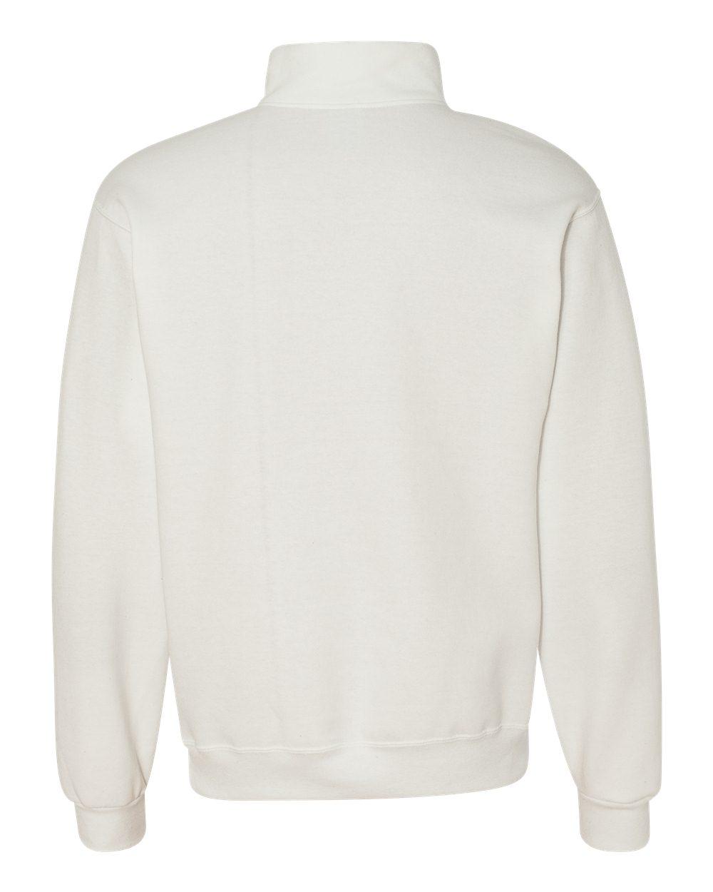 995MR Jerzees Nublend Cadet Collar Quarter-Zip Sweatshirt - Back Image