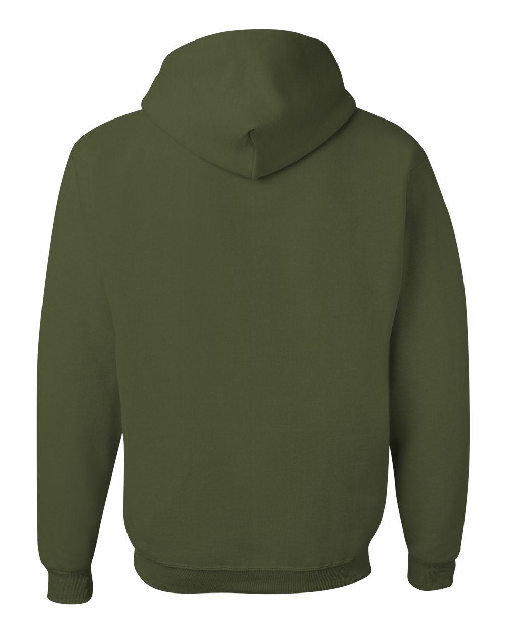 996MR Jerzees Men's NuBlend Hooded Sweatshirt 996MR Jerzees Men's NuBlend Hooded Sweatshirt - Back Image