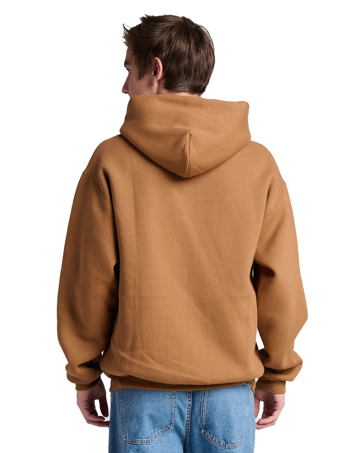 H12MR Jerzees Unisex Rugged? Hooded Sweatshirt - Back Image