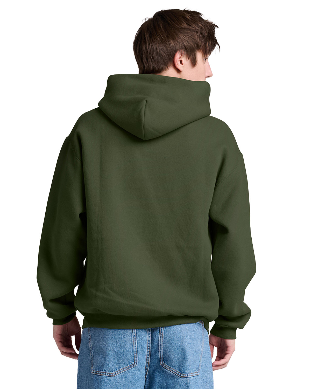 H12MR Jerzees Unisex Rugged Hooded Sweatshirt H12MR Jerzees Unisex Rugged Hooded Sweatshirt - Back Image