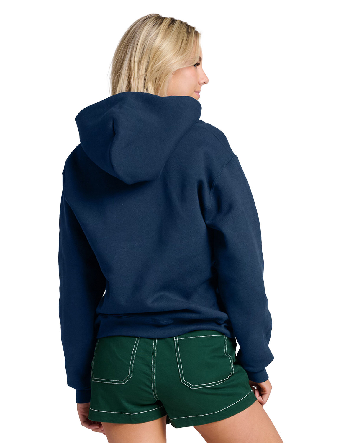 H12MR Jerzees Unisex Rugged Hooded Sweatshirt H12MR Jerzees Unisex Rugged Hooded Sweatshirt - Back Image