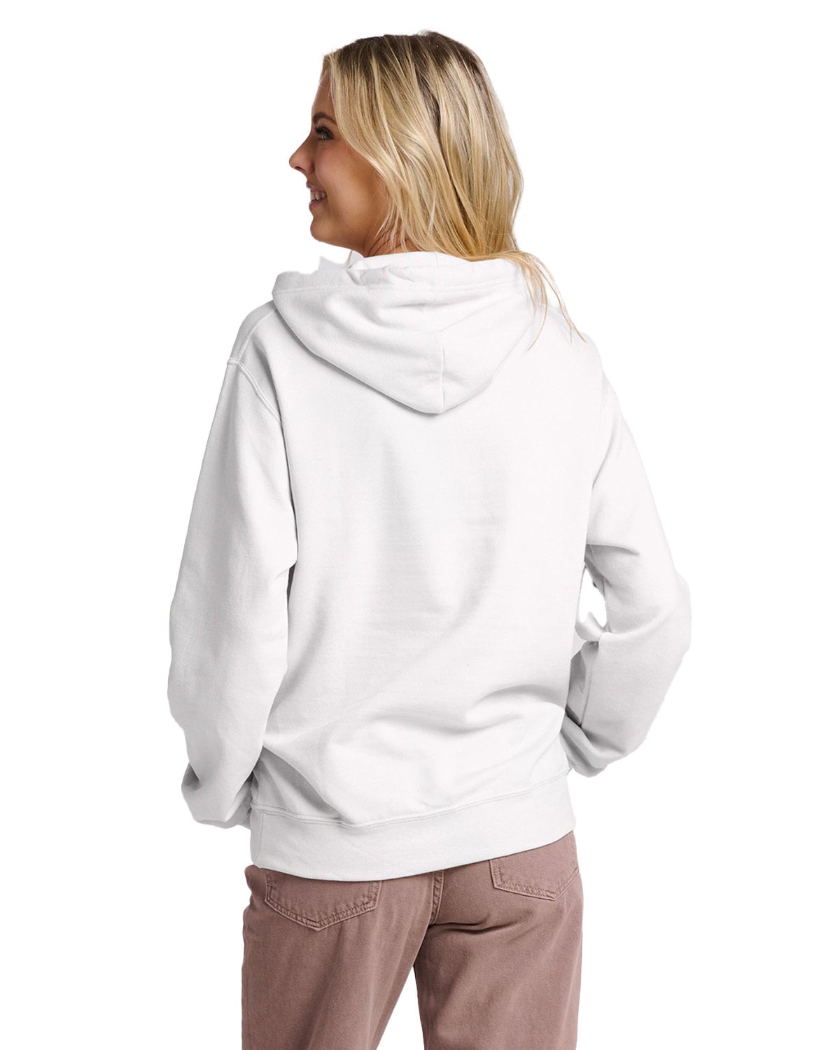 IC49MR Jerzees Unisex Ultimate? CVC Ring-Spun Hooded Sweatshirt IC49MR Jerzees Unisex Ultimate? CVC Ring-Spun Hooded Sweatshirt - Back Image