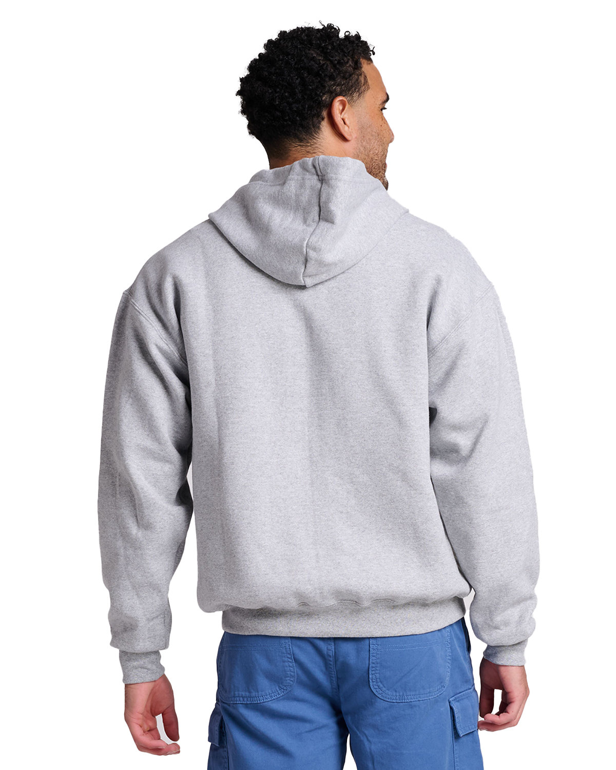 Z12MR Jerzees Unisex Rugged? Full-Zip Hooded Sweatshirt Z12MR Jerzees Unisex Rugged? Full-Zip Hooded Sweatshirt - Back Image