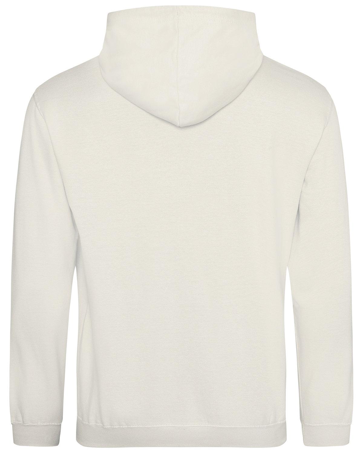 JHA001 Just Hoods By AWDis Mens 80/20 Midweight College Hooded Sweatshirt - Back Image