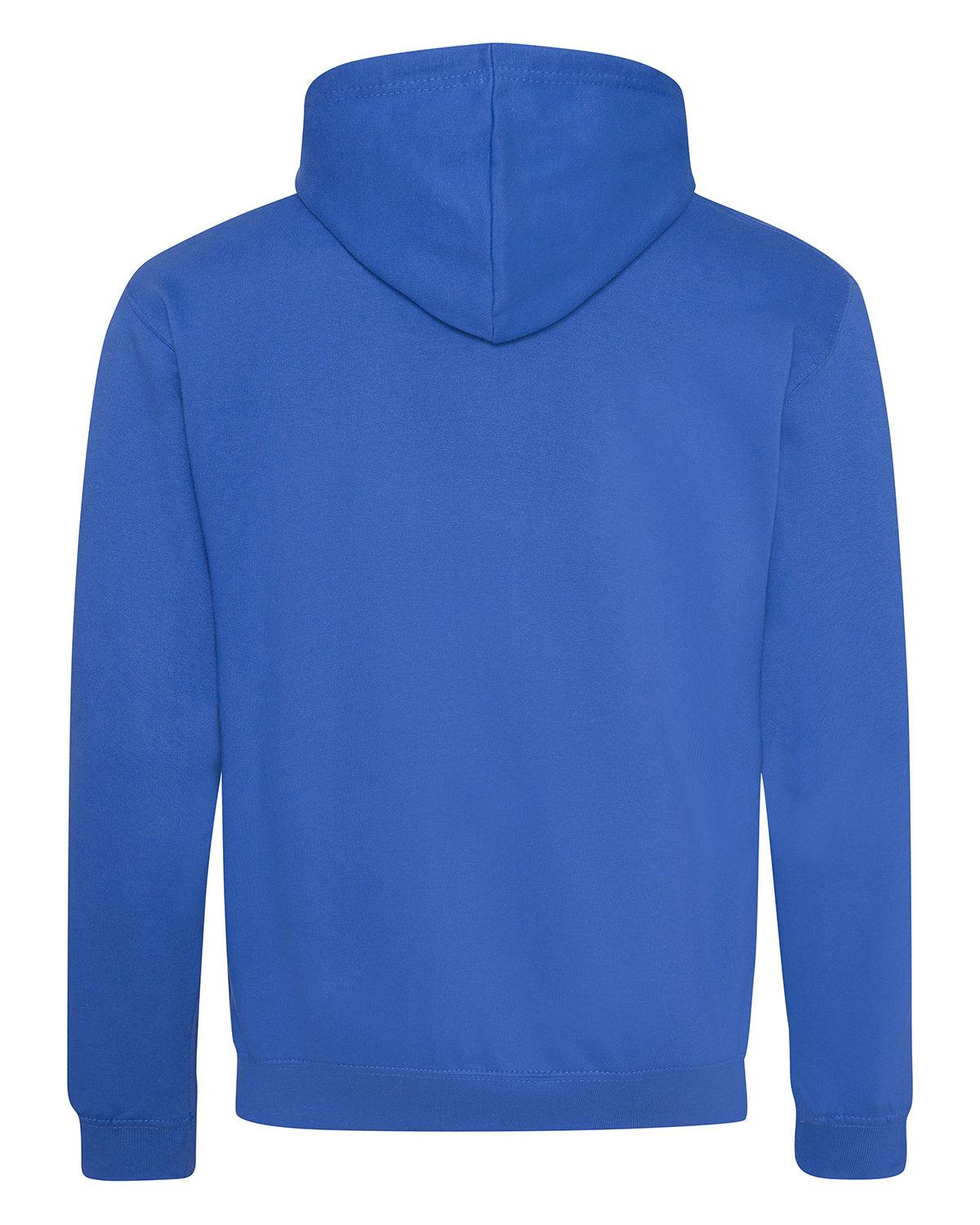 JHA003 Just Hoods By AWDis Adult 80/20 Midweight Varsity Contrast Hooded Sweatshirt - Back Image