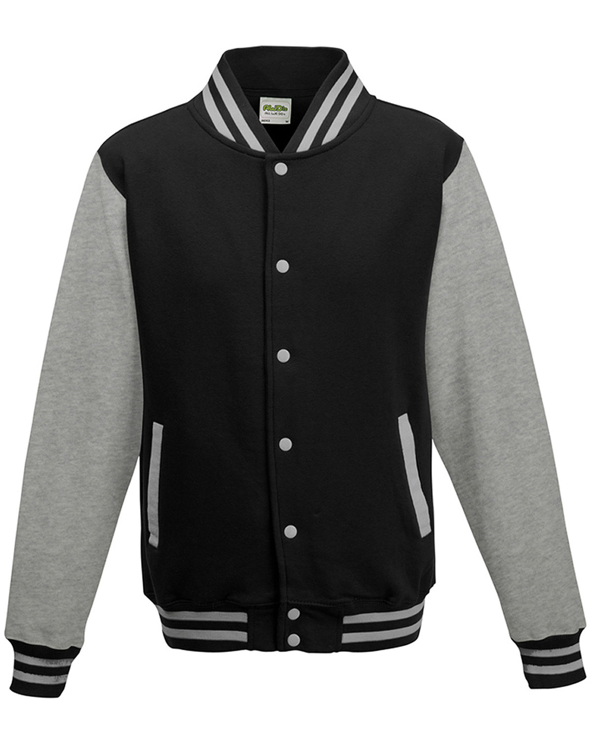 JHA043 Just Hoods By AWDis Mens 80/20 Heavyweight Letterman Jacket JHA043 Just Hoods By AWDis Mens 80/20 Heavyweight Letterman Jacket