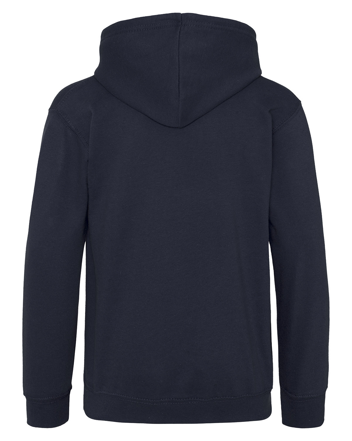 JHY001 Just Hoods By AWDis Youth 80/20 Midweight College Hooded Sweatshirt - Back Image