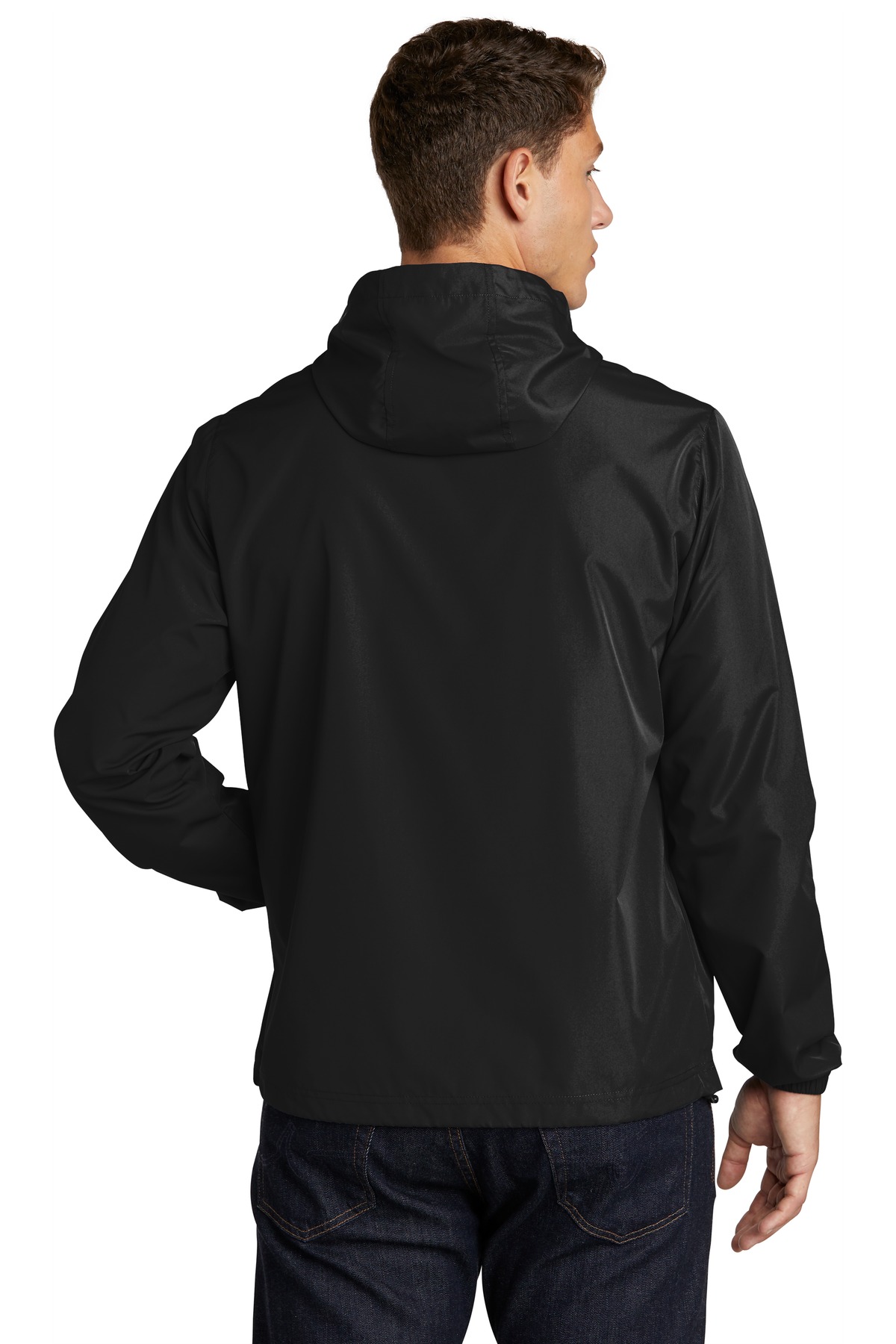 JST66 Sport-Tek Packable Anorak JST66 Sport-Tek Packable Anorak - Back Image
