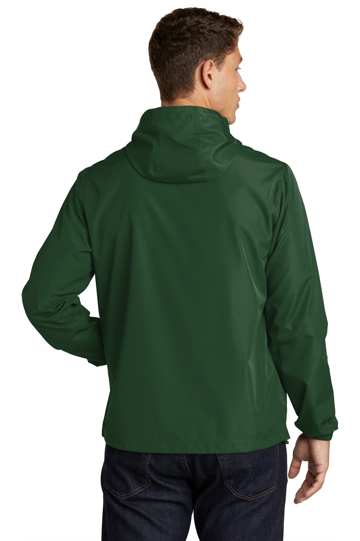 Sport-Tek Direct to Film (DTF) JST66 Packable Anorak Sport-Tek Direct to Film (DTF) JST66 Packable Anorak - Back Image