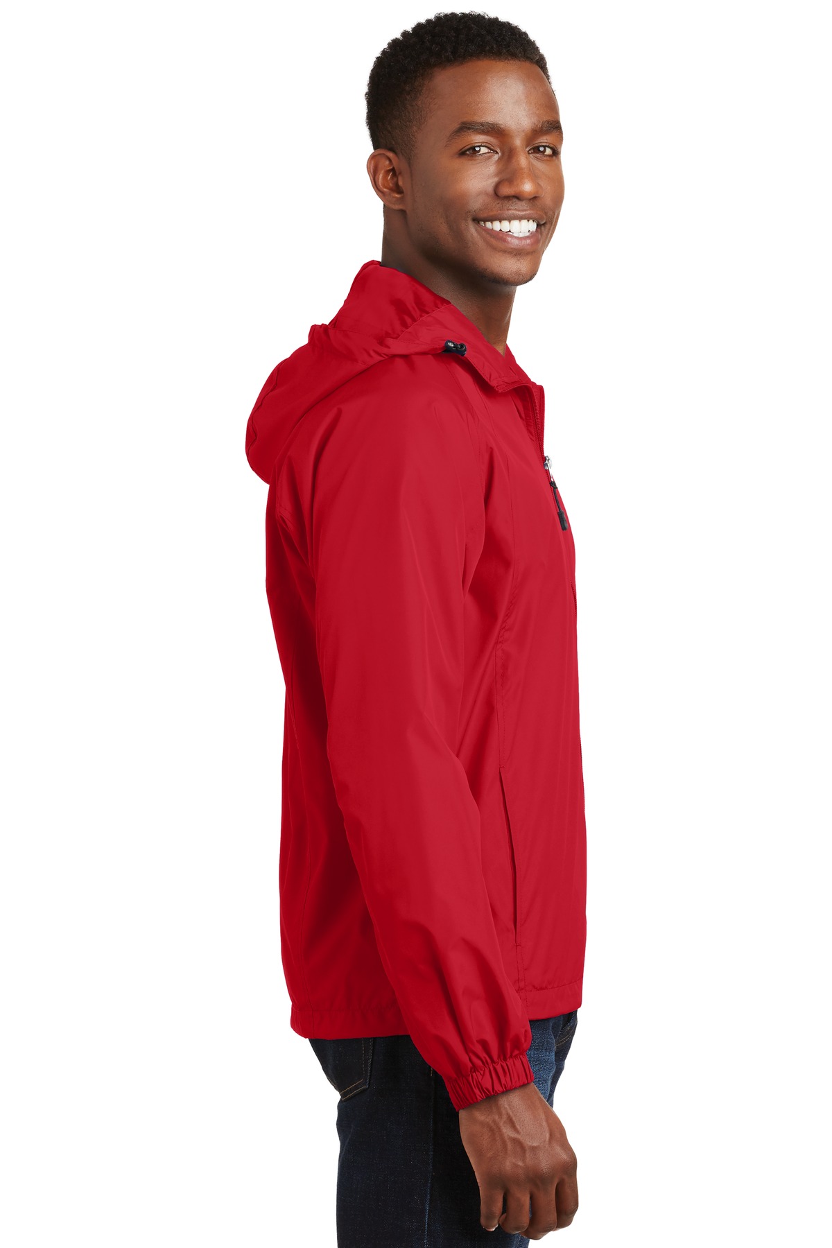 JST73 Sport-Tek Hooded Raglan Jacket. - Siide Image