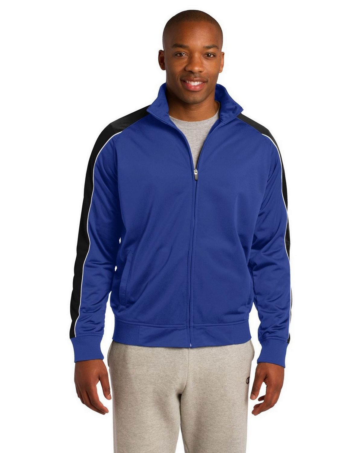 JST92 Sport-Tek Piped Tricot Track Jacket JST92 Sport-Tek Piped Tricot Track Jacket