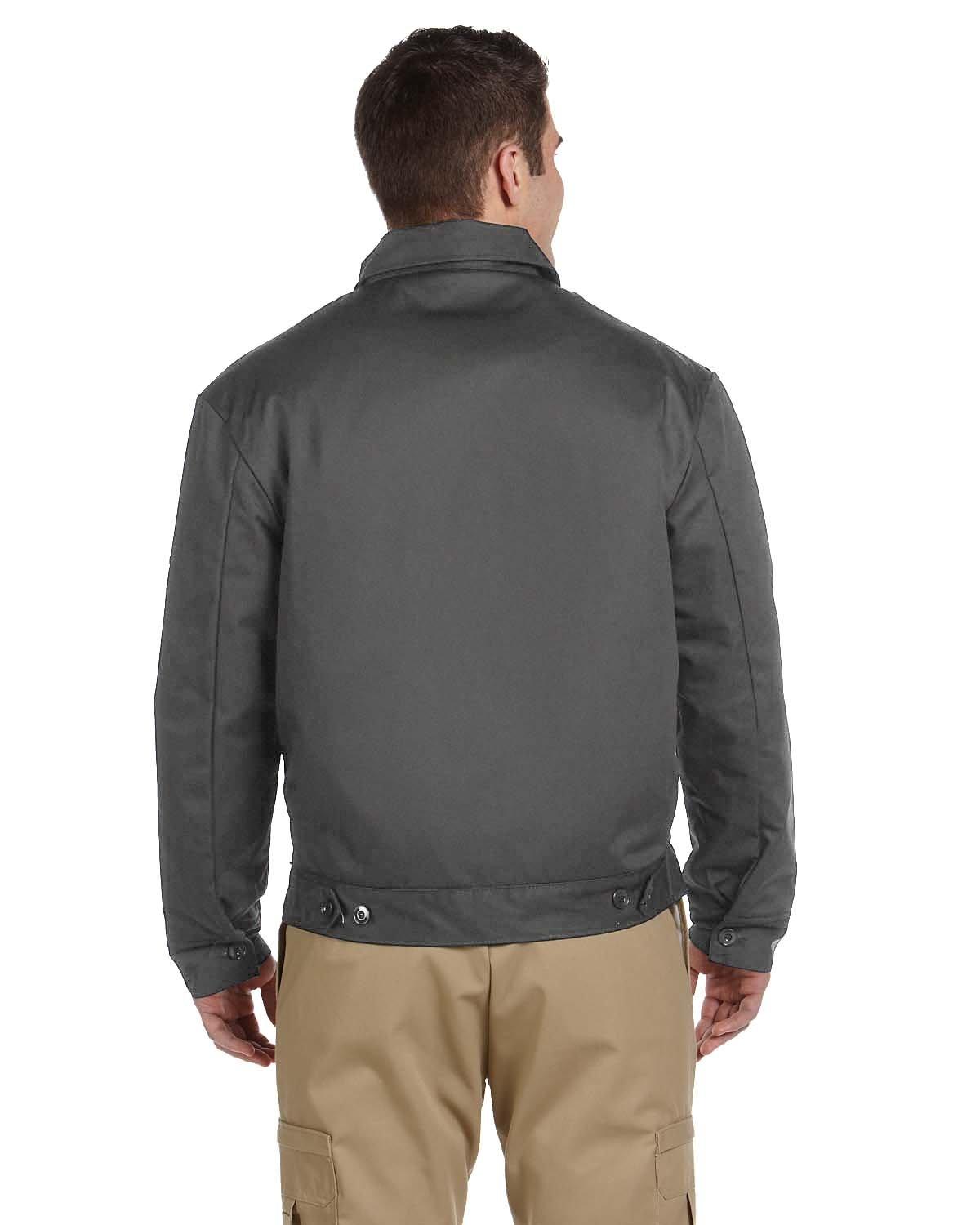 JT15 Dickies Mens Lined Eisenhower Jacket - Back Image