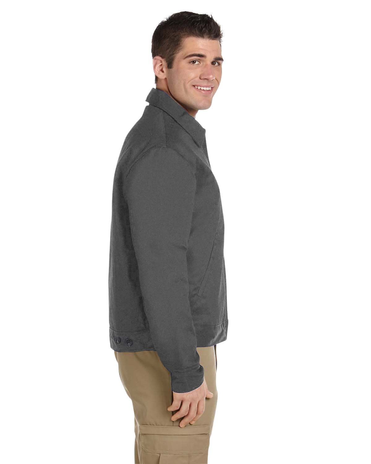 JT15 Dickies Mens Lined Eisenhower Jacket - Siide Image