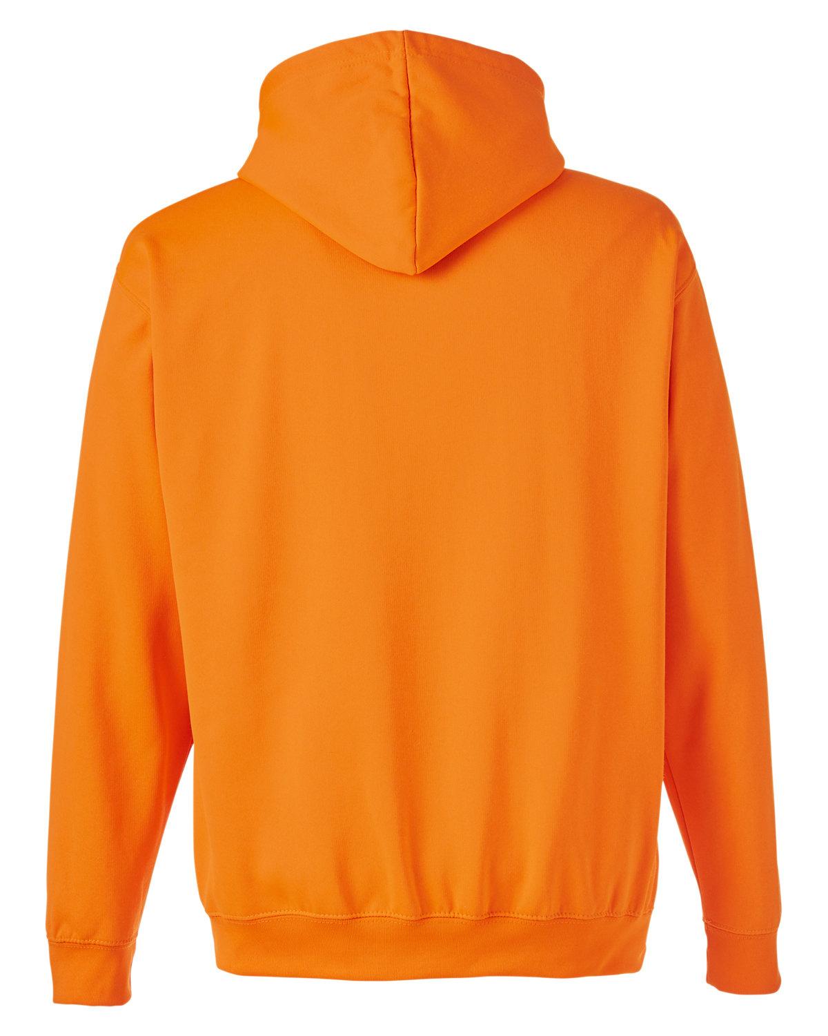 JHA004 Just Hoods By AWDis Adult Electric Pullover Hooded Sweatshirt - Back Image
